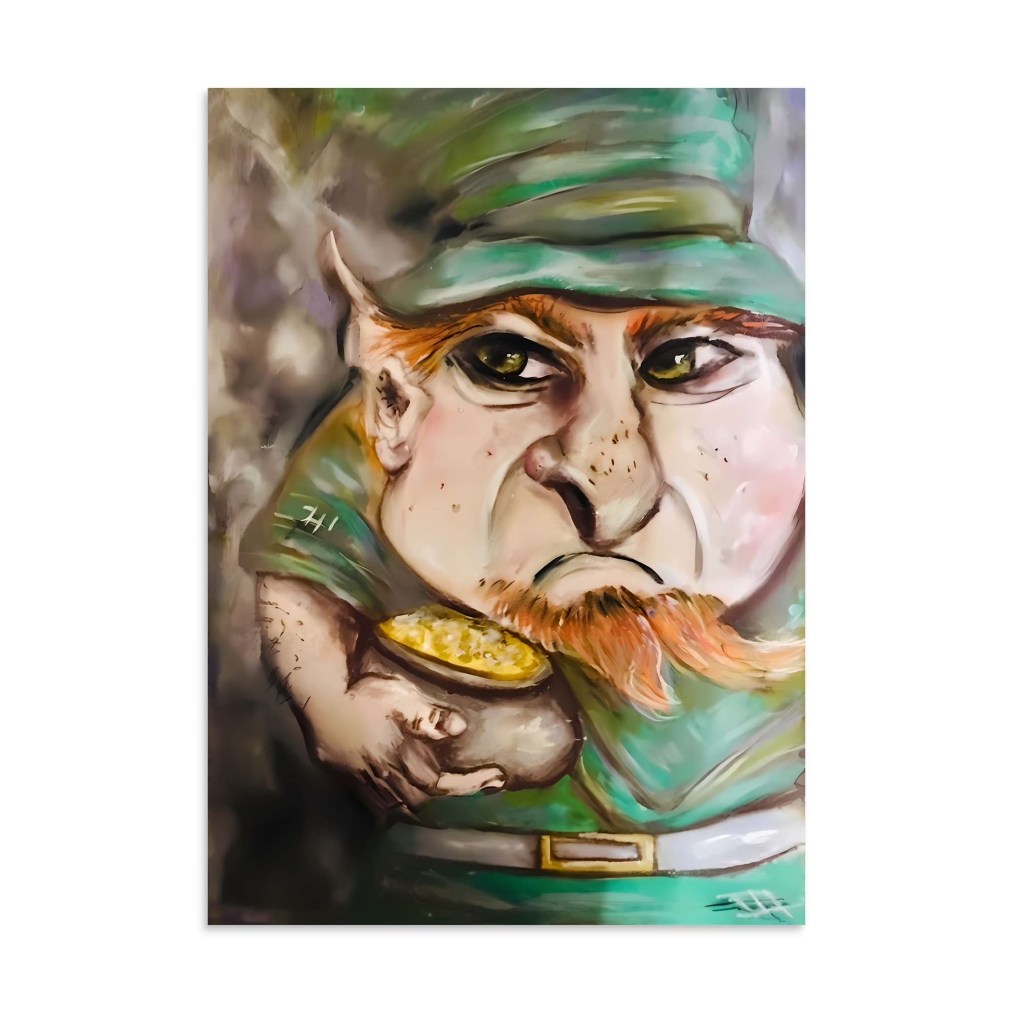 Grumpy leprechaun Poster - Image 7