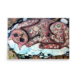Sleeping cat Poster