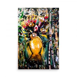Fantasy flowers Poster