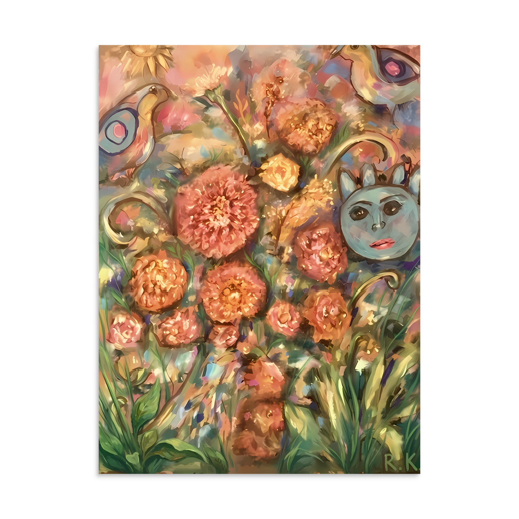 Floral fantasy Poster from original - Image 8