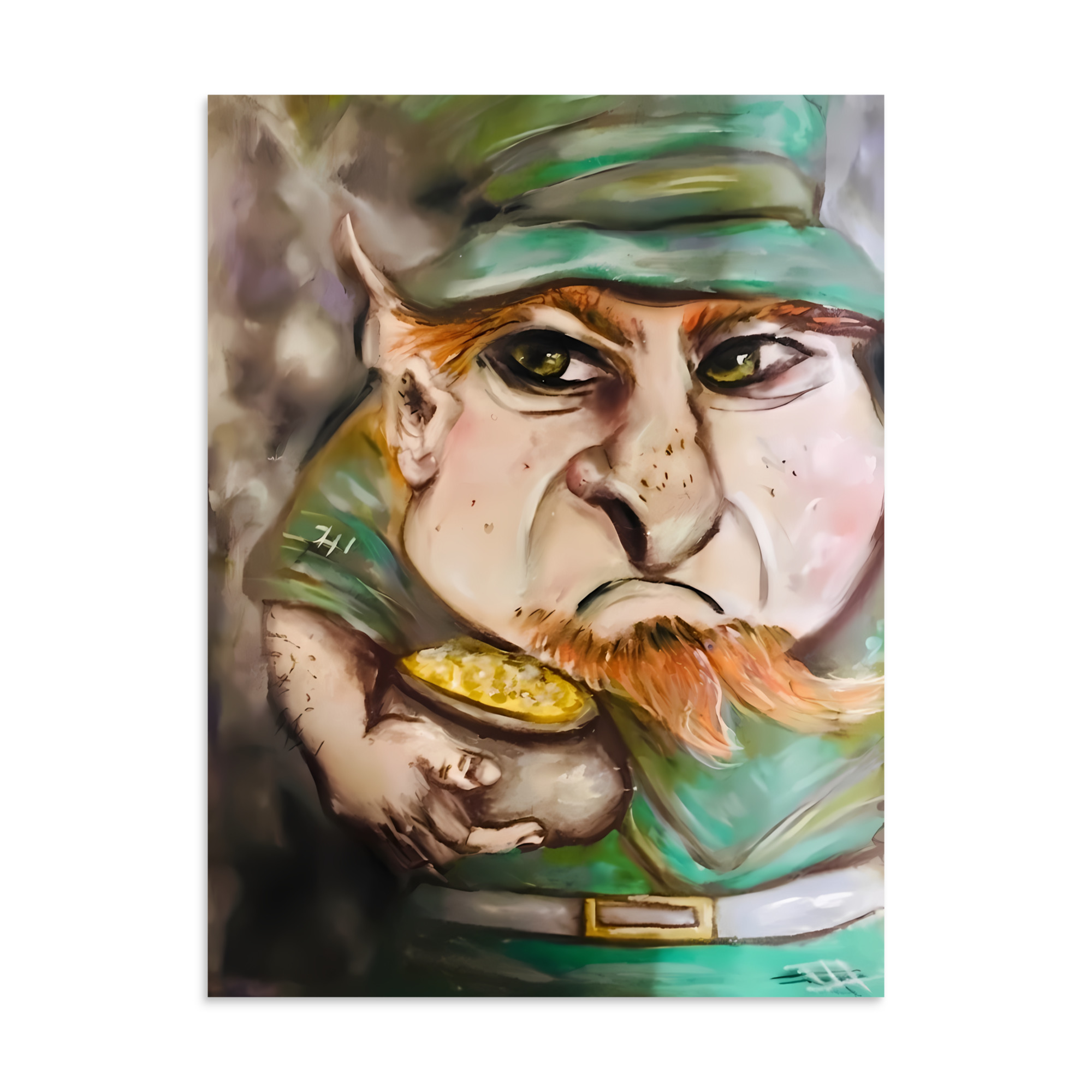 Grumpy leprechaun Poster - Image 8