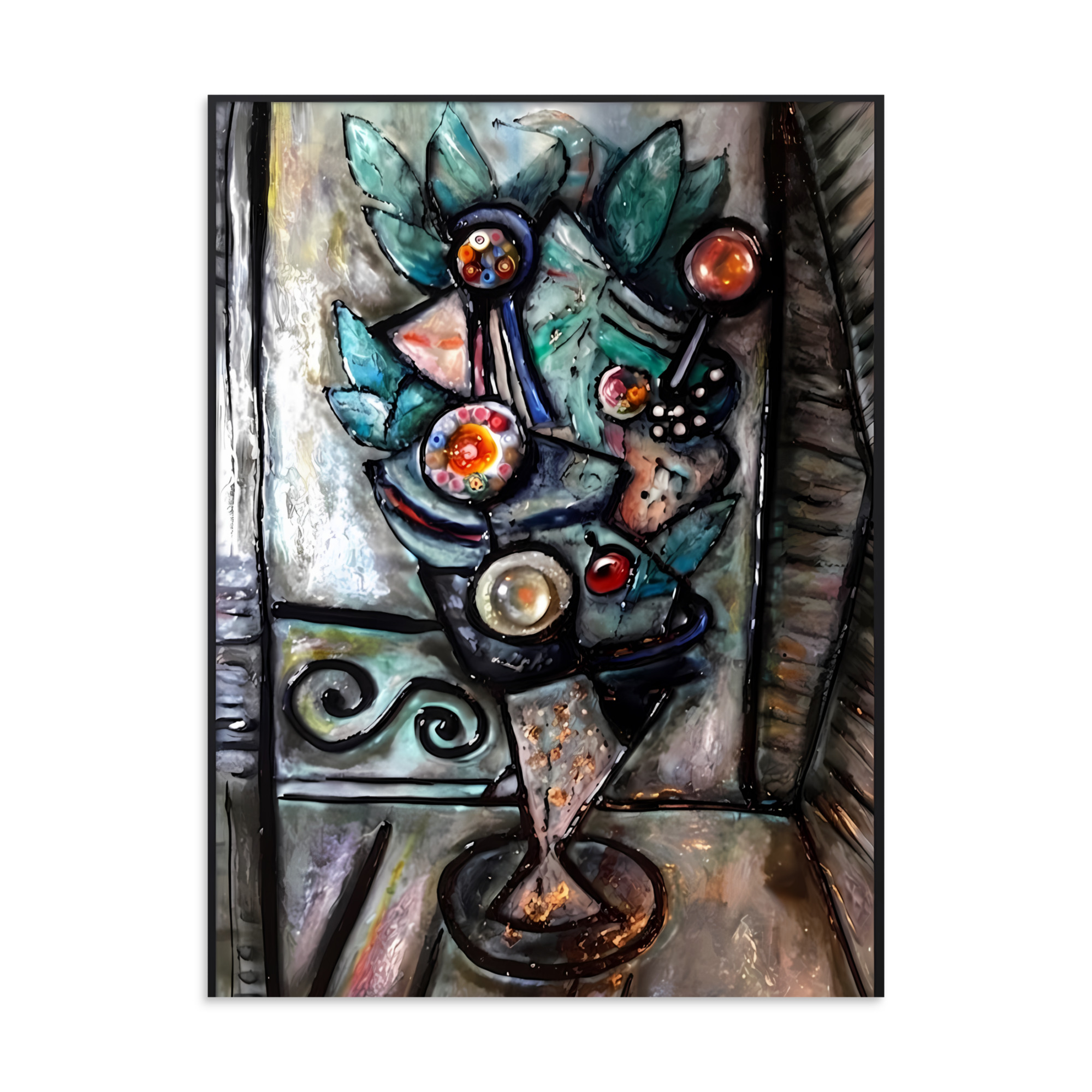 Flowers in vase Poster - Image 8