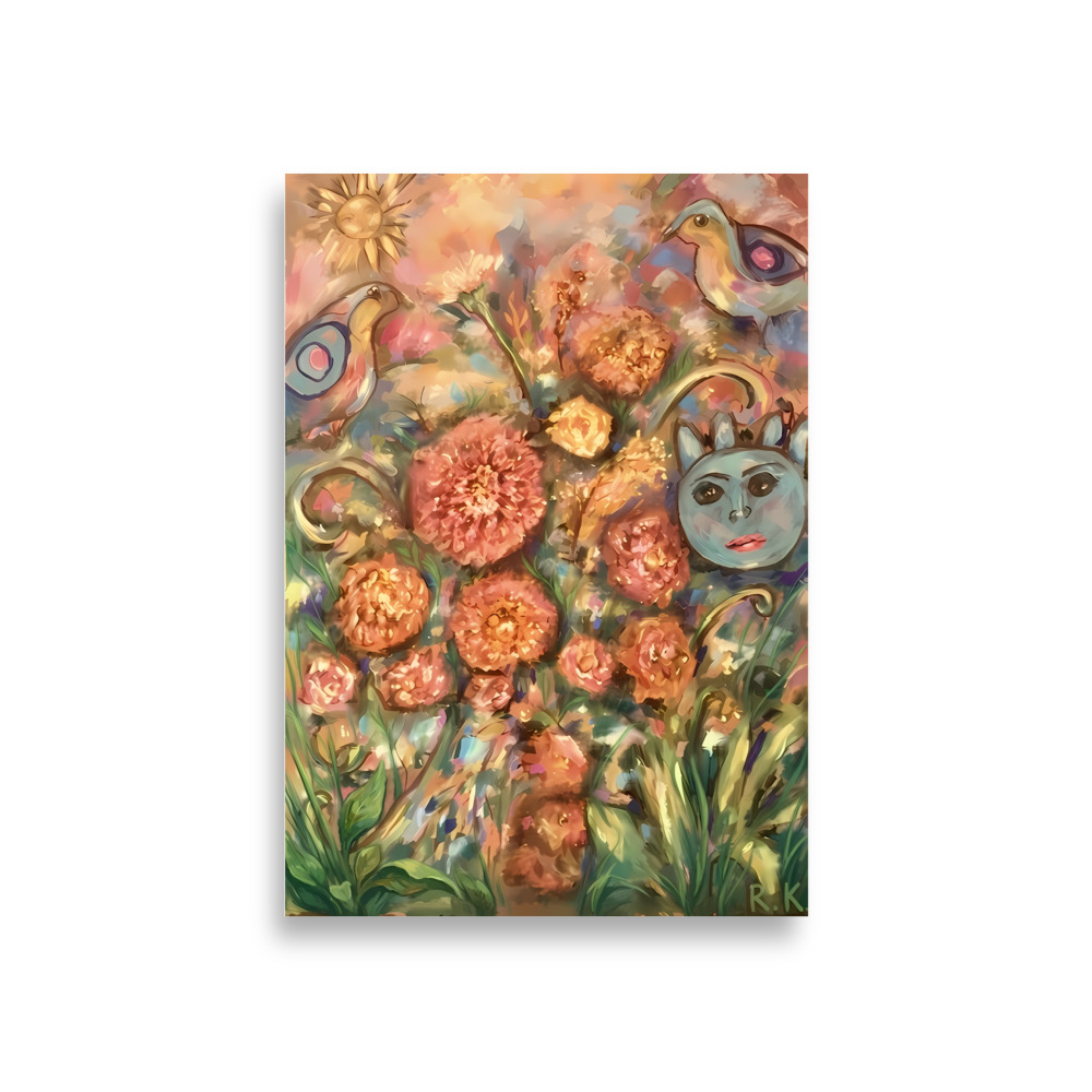Floral fantasy Poster from original - Image 2