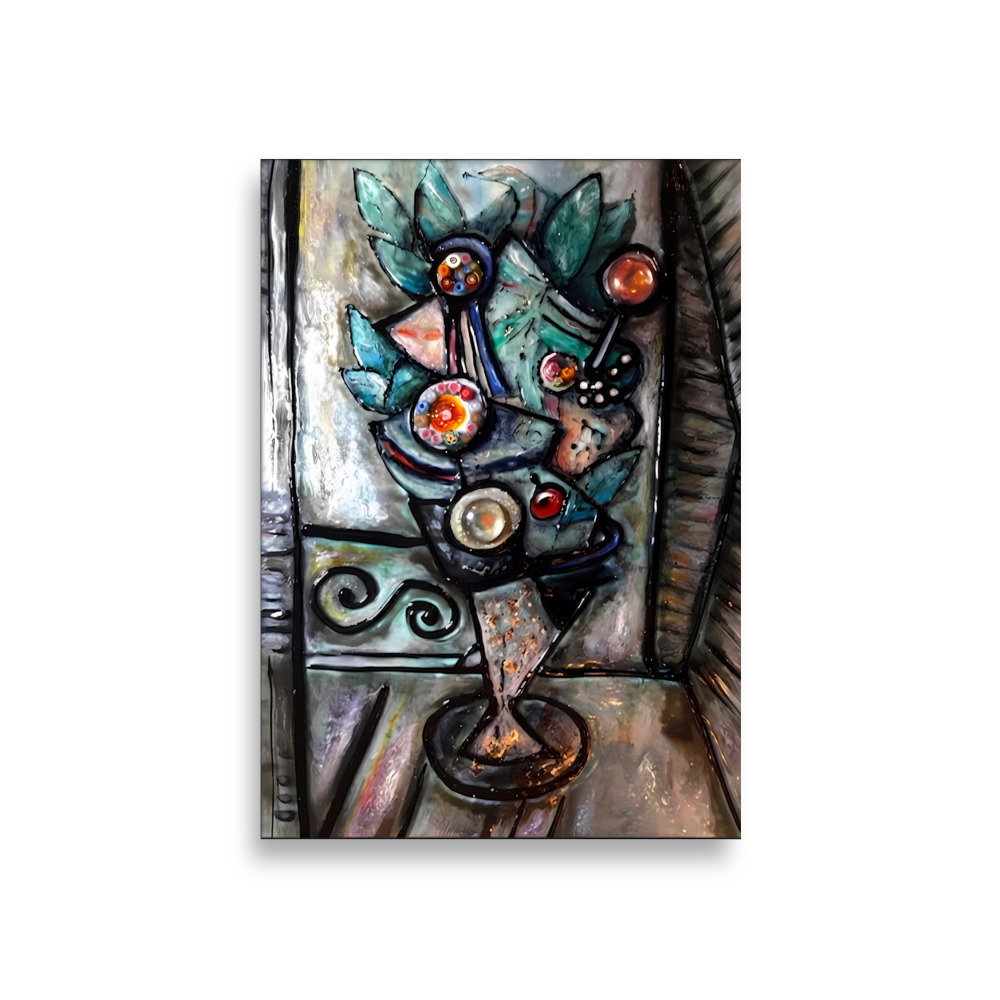 Flowers in vase Poster - Image 2