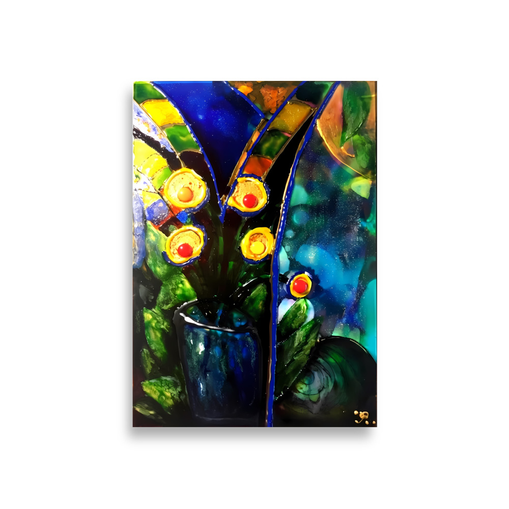 Floral radiance Poster - Image 2