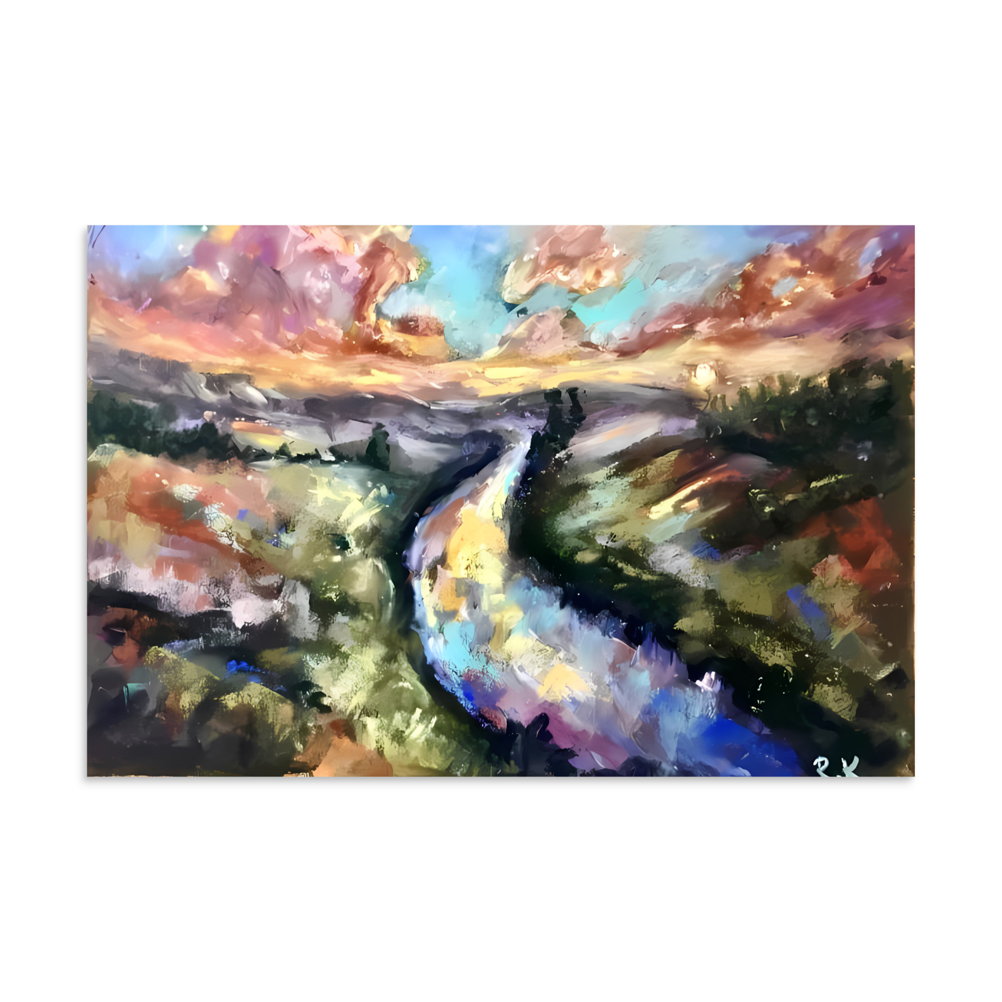 River landscape Poster - Image 6