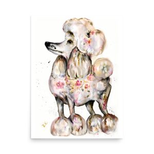 Poodle Poster