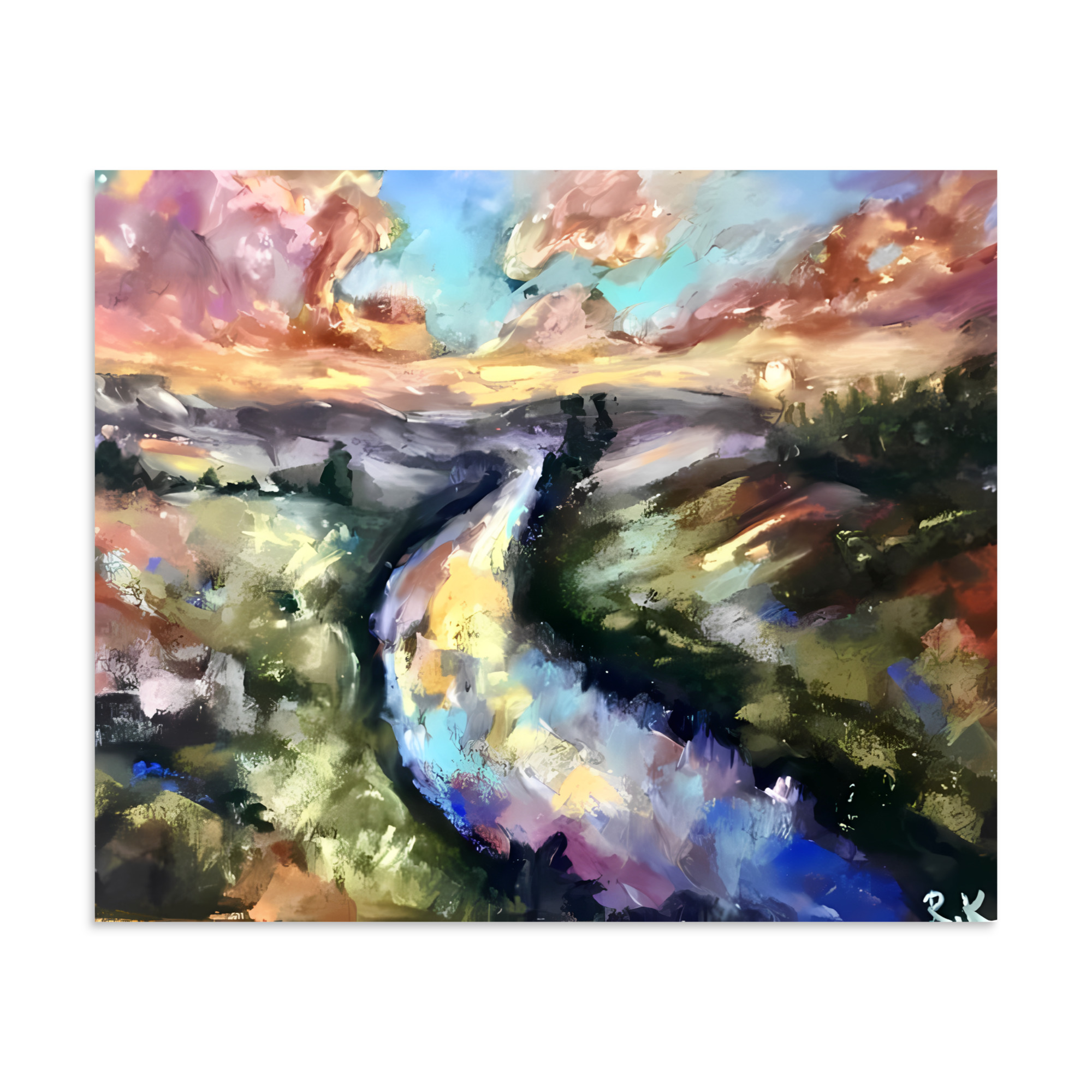 River landscape Poster - Image 7