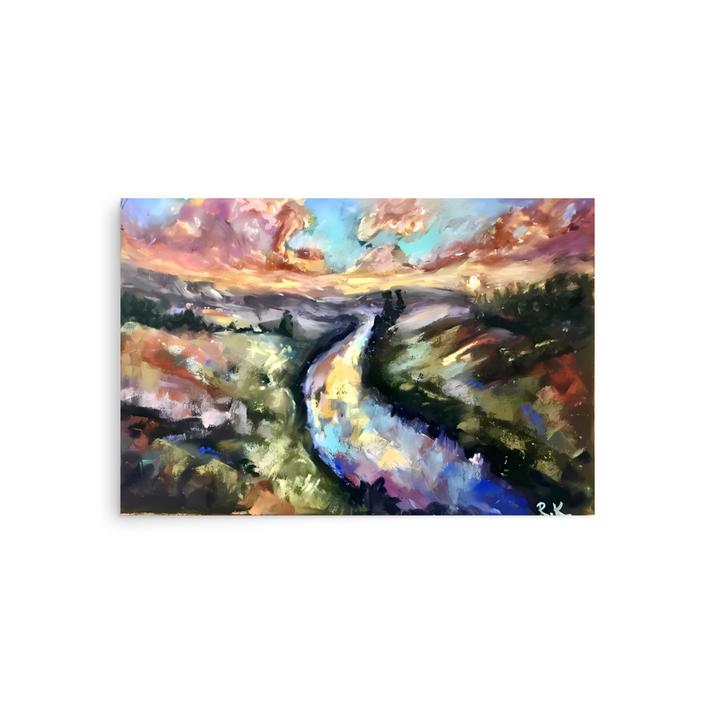 River landscape Poster - Image 8