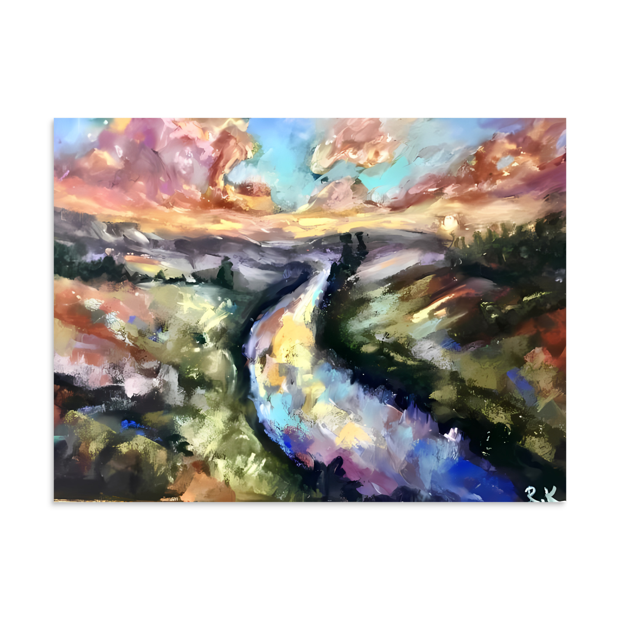 River landscape Poster - Image 10