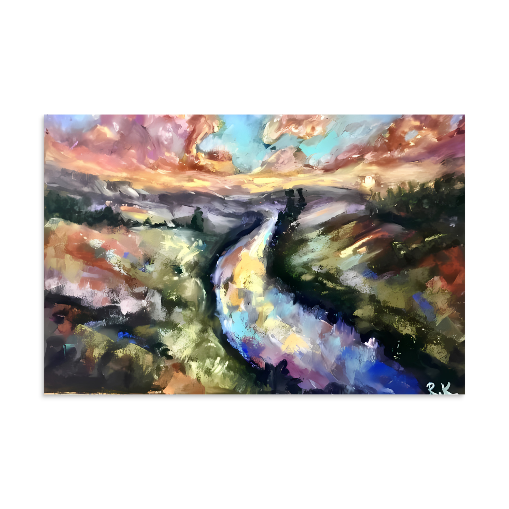 River landscape Poster - Image 11