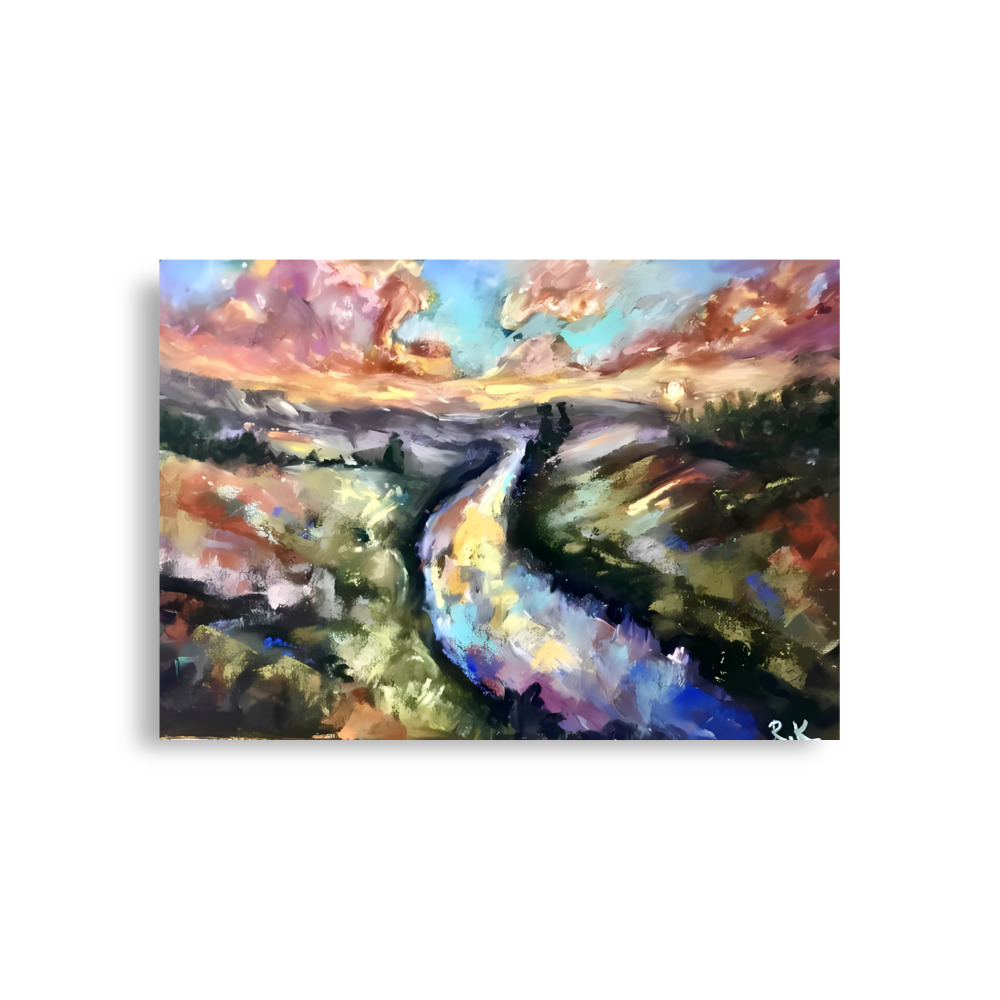 River landscape Poster - Image 3